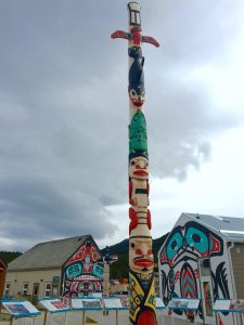 Carcross landing on the self-guided jeep tour