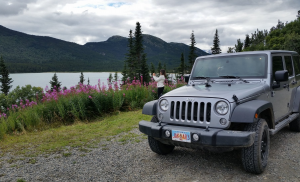 Self guided jeep rental to tour Skagway and the Yukon